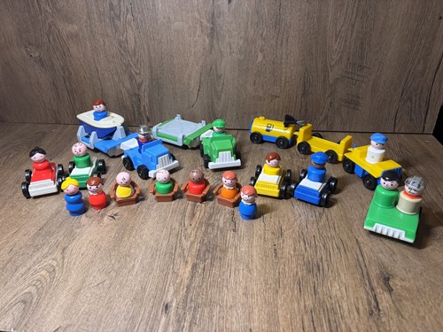 Vintage fisher price people - fisher,