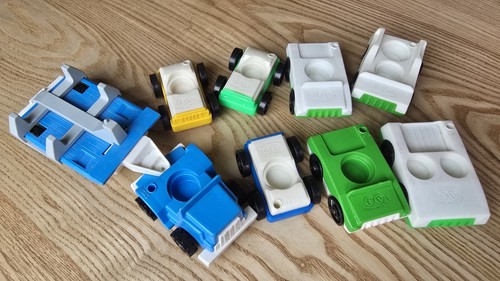 Vintage fisher price car - fisher-price,